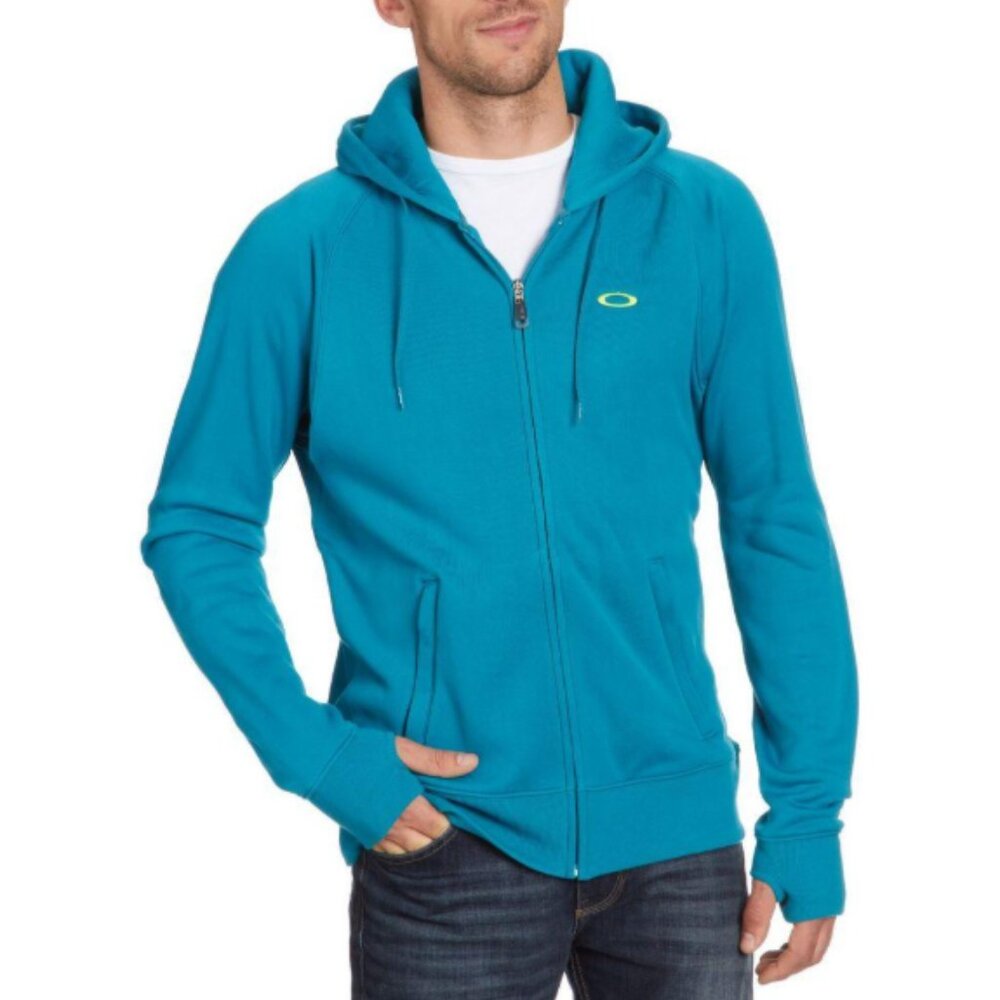 Oakley Protection II Hoodie Full Zip Hooded Sweatshirt Sz XL